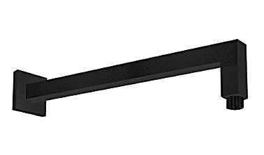 ECA DUVARDAN DUŞ BAŞLIĞI BORUSU - MAT SİYAH (344 MM)