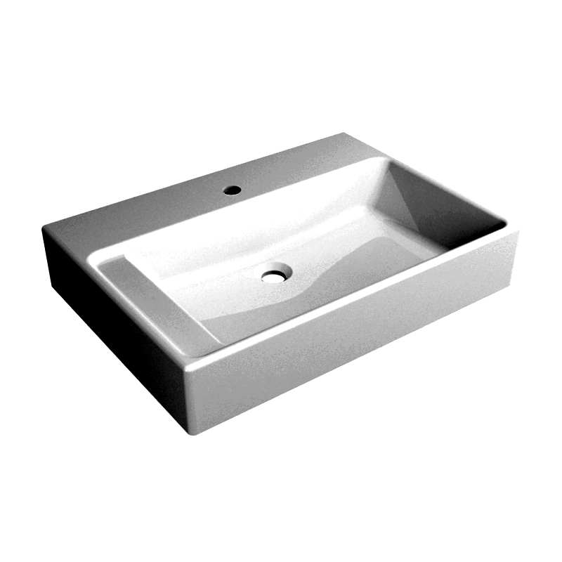 SEREL MINIMAL DIKDÖRTGEN LAVABO (70X50)