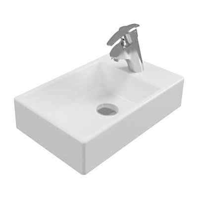SEREL MINIMAL TEZGAH ÜSTÜ LAVABO B.DELIKLI 45X28