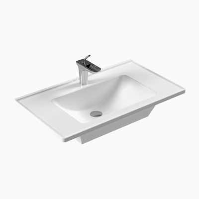 SEREL STAR TEZGAH ETAJERLI LAVABO (80X46)