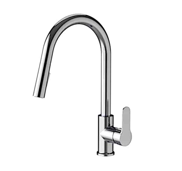 BIEN SPIRALLI MUTFAK BATARYASI PULL DOWN (KROME)