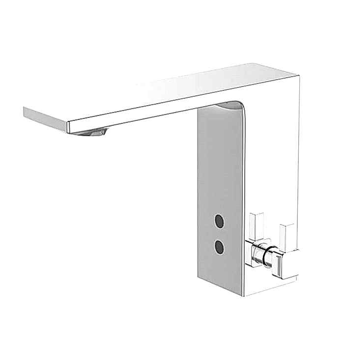 BIEN FOTOSELLI LAVABO BATARYASI SQUARE (KROME)