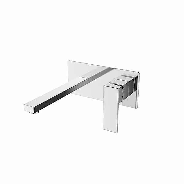 BIEN SQUARE ANKASTRE LAVABO BATARYASI SIVA ÜSTÜ (KROME)