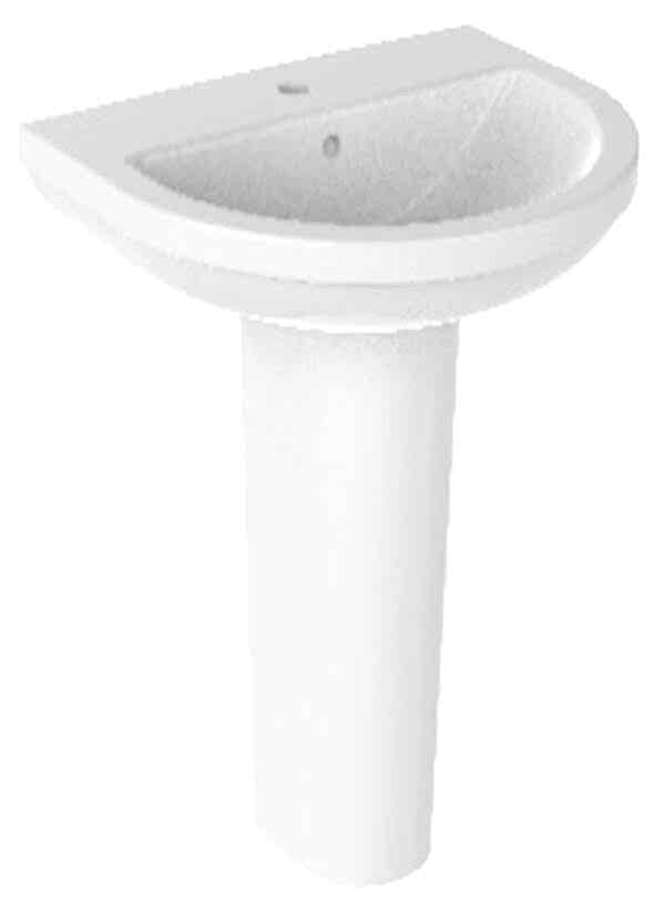 BİEN CAPRİ D. MONTAJLI LAVABO BEYAZ (55CM)