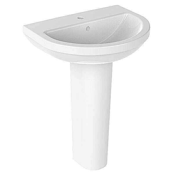 BİEN CAPRİ D. MONTAJLI LAVABO BEYAZ (60CM)