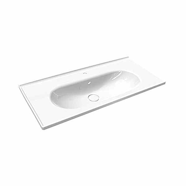 BIEN FERRA KONSOLLU LAVABO B.DELIKLI BEYAZ (1000X465)