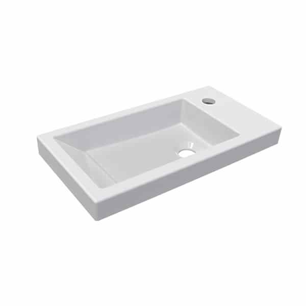 QUA PLASMA LAVABO BEYAZ (500X260)